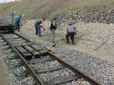 Schotter schippen (18 Kb)