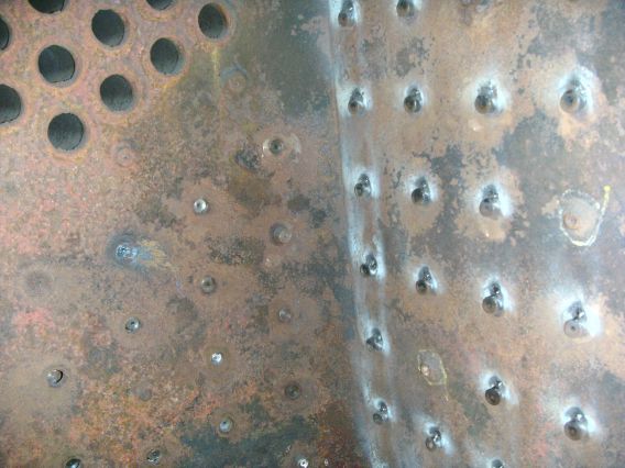 Ansicht vom Inneren der Feuerb&uuml;chse (Gr&ouml;&szlig;e 45 Kb)