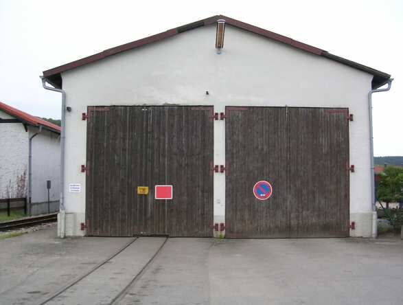 Lokschuppen Neresheim (Größe ca. 20 kb)