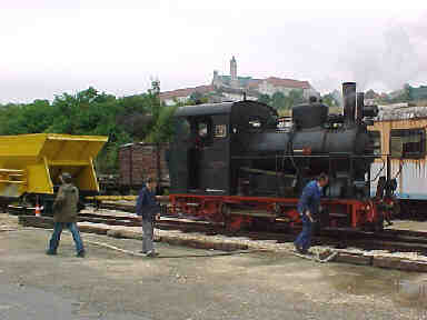 Vor der Abfahrt (Gr&ouml;&szlig;e ca. 12 Kb)