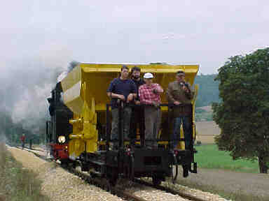 R&uuml;ckfahrt vom Schottern (Gr&ouml;&szlig;e ca. 10 Kb)