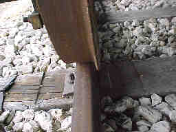 Spurkranz bei der Strassenbahn (7,5 Kb)