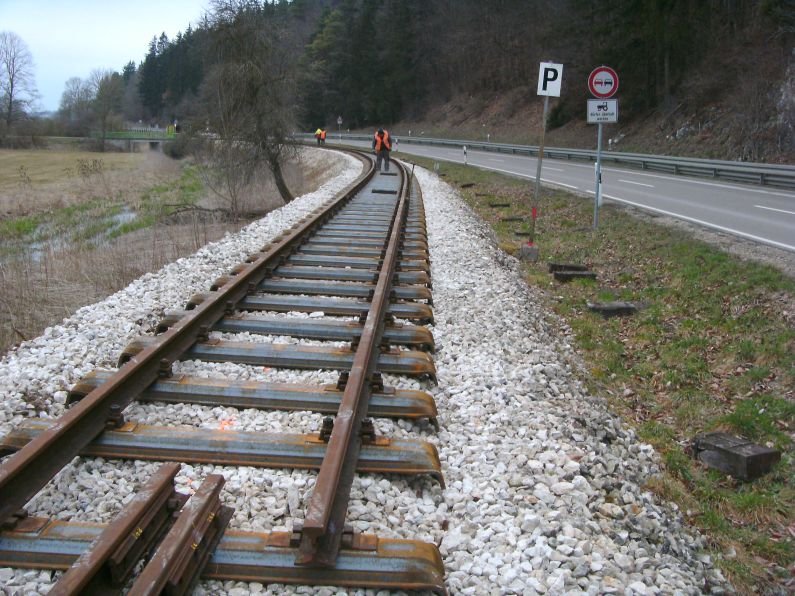 Gleisende am 15.3.2025 (Größ 118 kb)