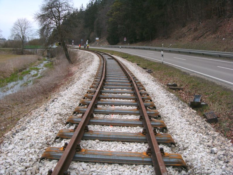 Knick im Gleis (Größ 111 kb)
