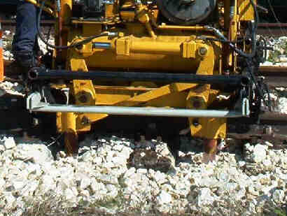 Detailaufnahme der Stopfeinrichtung - Gr&ouml;&szlig;e ca. 21 KB