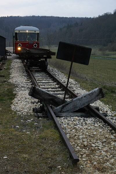 Probefahrt Gleisjoche (Gr&ouml;&szlig;e ca. 47kB)