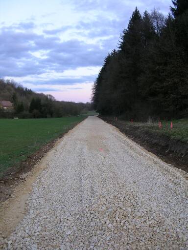 Schotterbett bei der S&auml;gm&uuml;e (Gr&ouml;&szlig;e ca. 32kB)