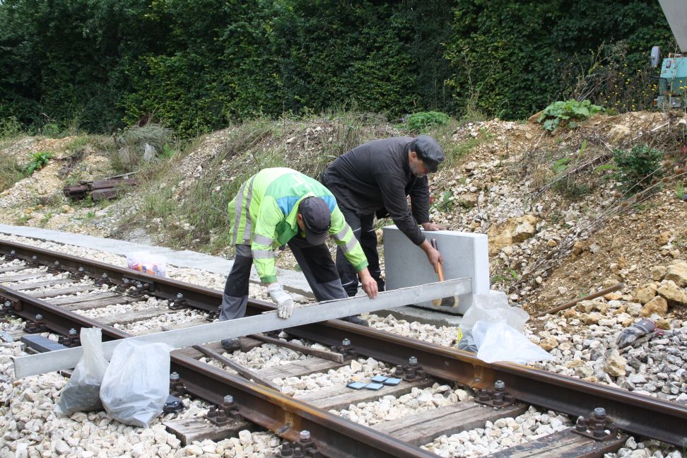 Bahnsteigbau Iggenhausen(Größe ca. 187 kB)
