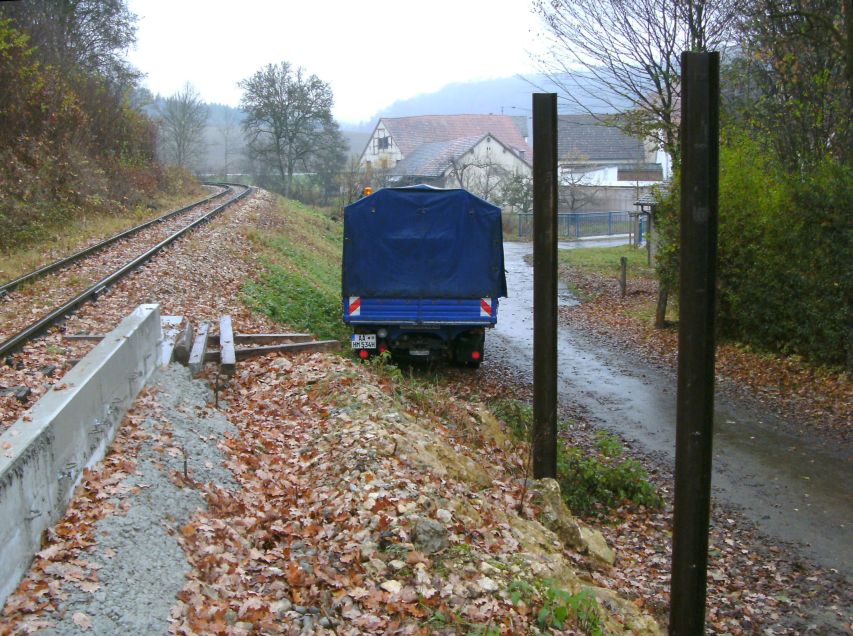 Bahnsteigbau Iggenhausen(Größe ca. 140 kB)