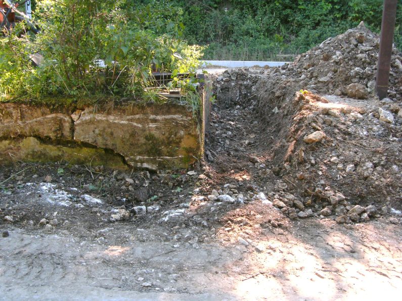 Bahnsteigbau Iggenhausen(Größe ca. 126 kB)