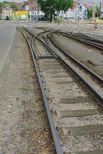 Die Weichen am 23. Juli 2006 (Gr&ouml;&szlig;e ca. 67 kb)