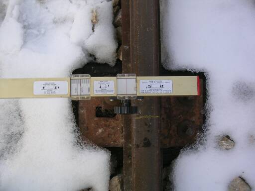 Kontrolle der Spurweite (Gr&ouml;&szlig;e ca. 20 Kb)