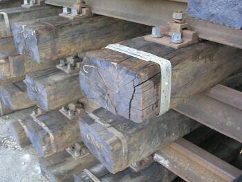 Fertig bandagierte Schwelle (Gr&ouml;&szlig;e ca 17 kb)