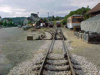 Weiche 6 nach dem Einbau (11 Kb)