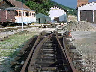 Weiche 8 in Aufarbeitung (12 Kb)